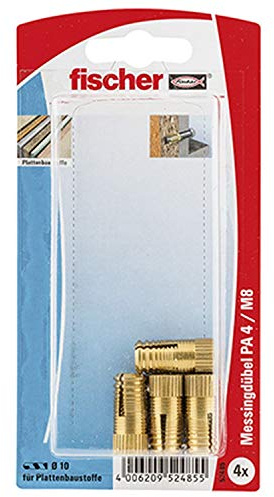 Fischer Messingdübel PA 4 M 8/25 K SB-Karte, 52485