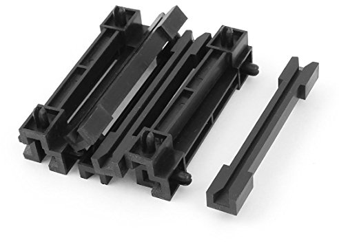 sourcing map 10Stück Horizontal Montage Leiterplatte Leiterplatte Slot Führungsschienenhalte de