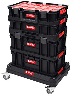 Qbrick XXL Werkstattwagen Rollbox Werkzeugkoffer Mobile Werkstatt Werkzeugwagen