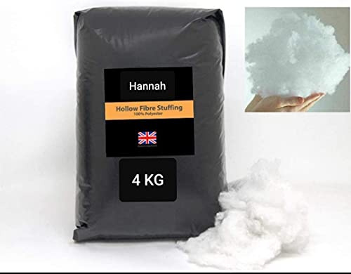 Polyesterfyllning för mjuka leksaker, kuddar och kuddar - 4 kg
