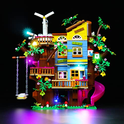LED Light Set for Lego Friendship Tree House - Not Include Lego Models, Light Kit for 41703 Friends Friendship Tree House
