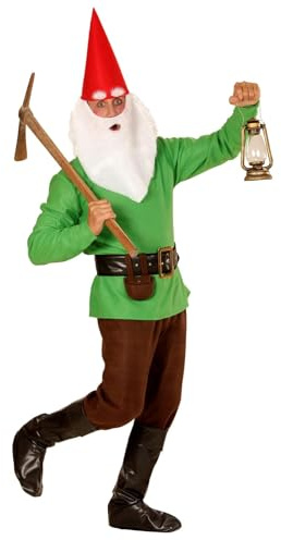W WIDMANN MILANO Party Fashion - Kostüm Zwerg, Gnome, Wichtel, Märchen, Faschingskostüme