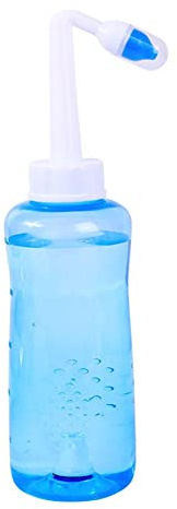 WAITLOVER 500 ml Nasendusche Nasenspülung Flasche Nasenwäsche Neti allergische Rhinitis Kinder Nasentopf vermeiden K5H4 Reiniger Erwachsene Schutz