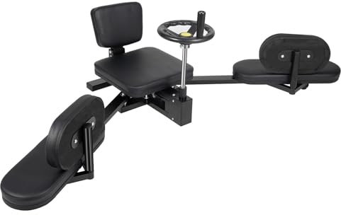 Benstretching maskin, splits maskin fitness träningsutrustning benspridare 180 grader, 100 kg bärkapacitet