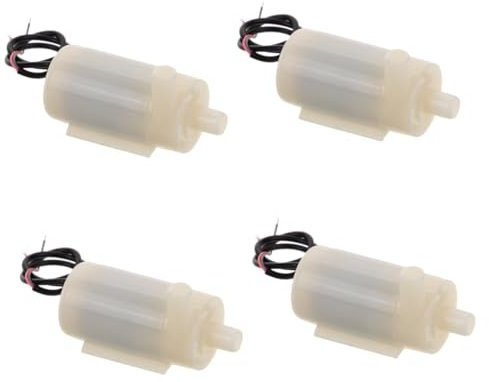 BESPORTBLE 4stücke Mini Wasserpumpe Multifunktionale Tauchpumpe Für Fischteich Und Aquarium Leise Und Langlebig Für Garten Und Wasserspiele