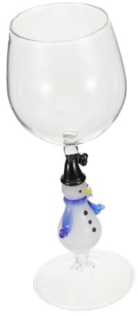 Ciieeo Feiertags-party-tassen Kelch-schneemann Weihnachtskelchdekor Kelch Mit Weihnachtsschneemann-basis Weihnachtsweingläser Weihnachtsbecher Weihnachtsweinbecher Kelch Weihnachten Glas