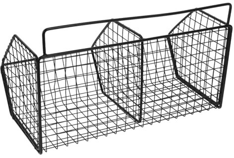 MOLUCKFU Küchenaufbewahrungskorb Aus Draht Wandmontage Multifunktional Für Zwiebeln Ingwer Und Knoblauch Platzsparend Und Modern Für Küche Vorratsraum Und Bad