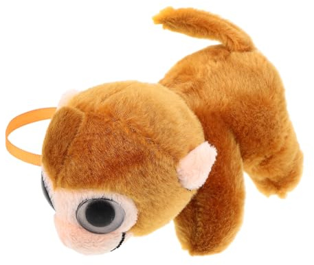 SUPVOX Peluche Divertido De Hombro Imanes Mono De Peluche Decorativo Para Cosplay Fiestas y Aula