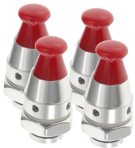 FIXOSHEE 4pcs Safety Pressure Cooker Steam Valve Pressure Cooker Jigger Valve Limiting Frp