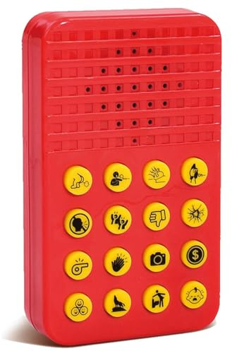 LUKIUP Prank Soundboard Prank Sound Generator mit 16 Soundeffekten, Geräusch Generator Lustiger Soundgenerator, Lustige Sound Maker Maschine für Geschenke, Partys und Pranks