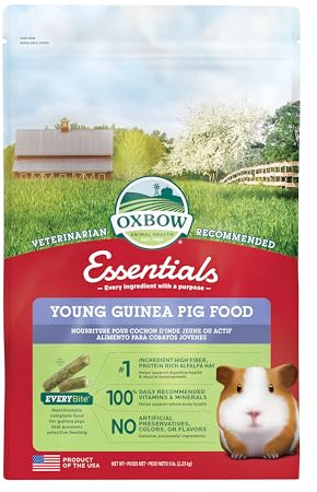 Petlife Oxbow Cavy Performance Komplettfutter für junge Meerschweinchen, 2,2 kg