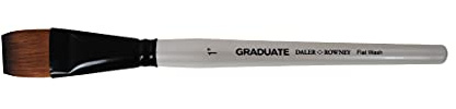 Daler Rowney Graduate Pinsel, flach, Größe 1