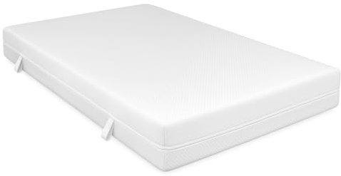 Matratzenbezug 160 x 200 in Premium Qualität I Atmungsaktiver Matratzen Bezug mit Reißverschluss I Schützt die Matratze wie eine Art Matratzenhülle I Matratzenüberzug für Allergiker geeignet