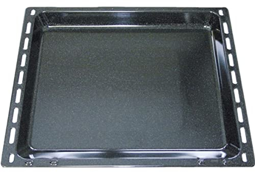 Backblech Fettpfanne emailliert hoch 420x370x33 mm Bratenplatte kompatibel zu Electrolux 3531939225