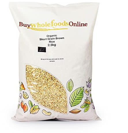 Organic Short Grain Brown Rice 2.5kg