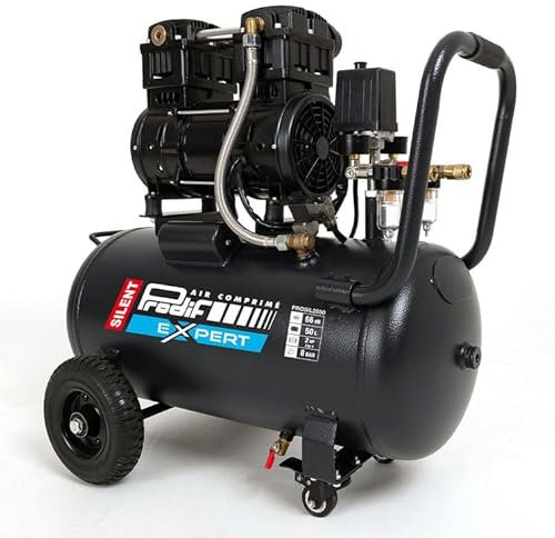 Compresseur silencieux PRODIF 50 litres, 2 CV, 8 bar - PROSIL2050