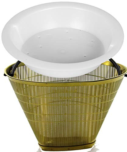 seleXions Goldfilter Kaffeefilter Größe 4 GF4MB und Wasserverteiler WVTPlus