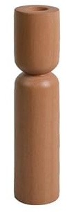 Kerzenleuchter 1 stücke Buche Holz Kerzenhalter Retro Kerzenhalter for Weihnachten Hochzeit Party Festival Hause Abendessen Tisch Dekoration Kandelaber Kerzenhalter (Color : Style6)