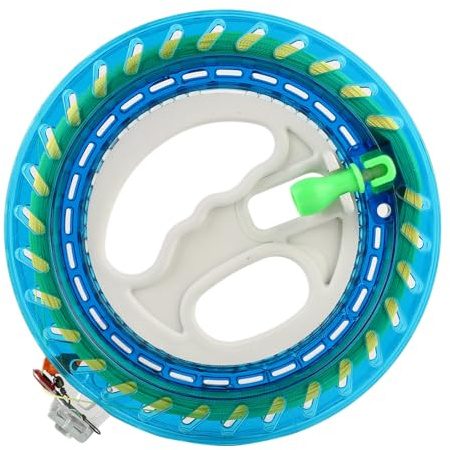Drachenschnur Spule Kit, Drachenrollenwickler Kite String Reel Winder Kite Reel Winder Griff Kite Thread Winder Flying Kite String Winder Roller Kite Reel Flying Winder Tool mit 200 Meter Schnur