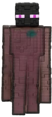 HGJZ Heroes of GOO JIT Zu – Dehnbare Minecraft-Figuren, Enderman mit Enderperle zum Sammeln, einzigartige elastische Füllung mit versteckten Elementen im Inneren, bis auf die dreifache Größe dehnbar