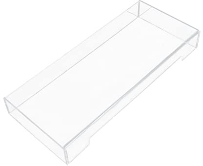 SECFOU Acryl-tastaturschutz Transparente Schutzhülle Für Tastatur Klare Abdeckung Gegen Staub Und Flüssigkeiten