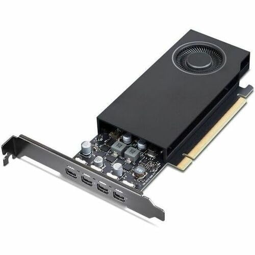 Lenovo NVIDIA RTX A1000 Graphic Card - 8 GB GDDR6-4 x Mini DisplayPort - Mini DisplayPort