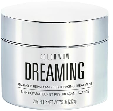 COLOR WOW Dreaming Advanced Repair & Resurfacing Treatment – Anti-Frizz, Hair Repair Treatment for Dry, Damaged, Puffy Hair – Glassy, Silky Results That Last 2–3 Shampoos – 215ml
