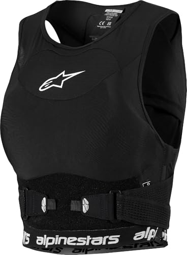 Alpinestars Stella Plasma Damen Protektorenshirt, schwarz/weiß, M