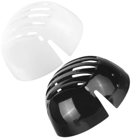 ORFOFE 2pcs Bump Cap Insert for Baseball Hats Lightweight PE Protective Liner with Strong Ribs Fit for Workshop Factory and Construction Safety Head Protection