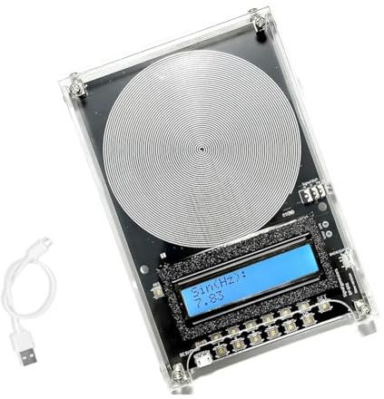 Tacdas Generador de Frecuencia Personalizado V2, Generador de Resonancia de de 7,83 Hz, Resonancia de Sinusoidal Ajustable de 0,01 Hz A 200 000 Hz A