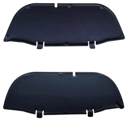 Hood soundproofing Cover Car Sound Deadening Mat Front Engine Hood Insulation Pad Soundproof Mat Cover Foam Sound Heat Cotton Fireproof for Toyota for Corolla for Cross 2020-2025 Bonnet Mat