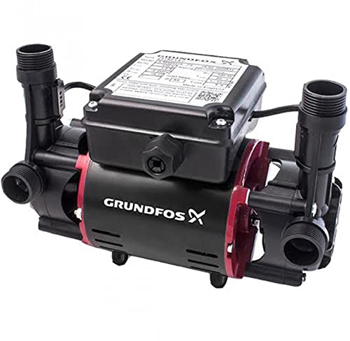 Grundfos 98950216 STR2 - 1.5 Bar Twin Impeller Shower Pump