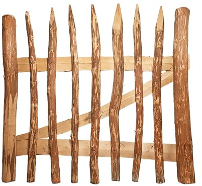 Hazel Wood Authentic Garden Outdoor Gate Fence - Small, Medium, Large or X Large (Small)