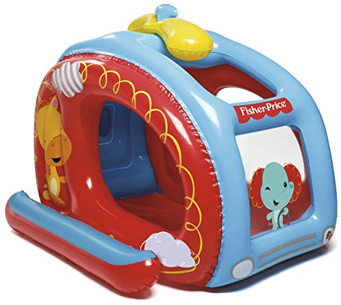 Bestway 93502 - Fisher Price Spielcenter/Bällebad Helicopter