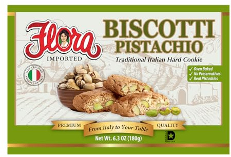 Biscotti By Flora Foods - 1 box (pistachio)