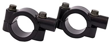 Paar Universal 8mm Motorrad Spiegel Halter Für 25mm Lenker Schwarz