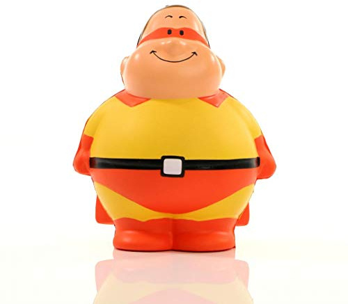 Super Bert - Der mutige Antistress-Held für jeden Anlass. Einfach knautschen für den schnellen Stressabbau.