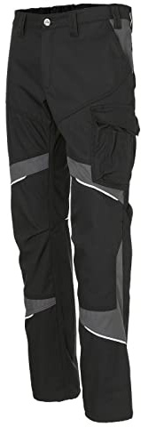 KÜBLER ACTIVIQ Cotton+ Damenhose – ergonomisch geformte Arbeitshose mit Reflex-Elementen