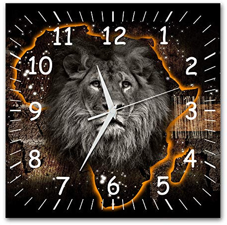 Bilder-Manufaktur BM wahlweise Funkwanduhr ODER Quarzwanduhr Funkwanduhren Funkuhr Wanduhr Funk ODER Quarz kein Ticken lautlos geräuschlos leise modern ohne Tickgeräusche MF19-9370-funk
