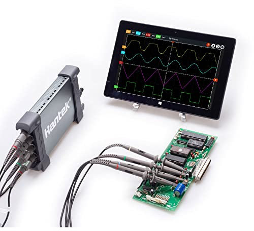 Hantek Automotive USB/PC Oscilloscope Hantek Hantek6074BE Kit I II III IV 4 Channel Oscilloscope Hantek Automotive USB Oscilloscope 70MHz 1GSa/s(Hantek6074BE-kit II)