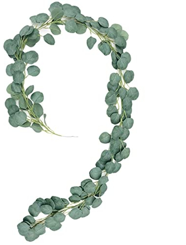Künstlicher Weihnachtskranz 2M Eukalyptus Kranz Simulation Pflanze Eukalyptus Blatt Eukalyptus Blatt Rattan Hochzeit Event Dekoration