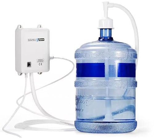 Flaschen-Wasserspender-Pumpensystem Wasserspenderpumpe mit 20-Fuß-Einzeleinlassrohr for Kühlschrank, Eismaschine (Color : Double tube, Size : Type)