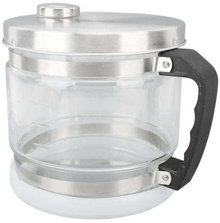Glass Distilled Water Container, 4L Storage Bottle, Countertop Collection Jar for Home Beauty