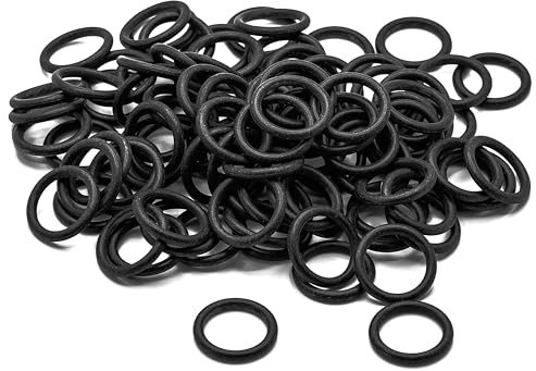 O-Ring Dichtungen (15.10 x 2.70 mm) 100 Stück NBR 70 Shore O-Ring Sortiment | ID Ø: 15.10 x STÄRKE Ø 2.70 mm Gummi Dichtringe für Verschiedene Anwendungen (-30°C bis 125°C)