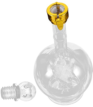 CIYODO Botella De Velero Transparente, 500 Ml, Ideal Para Decantador De Whisky, Copa De Vino Para Cóctel, Decorativo Para El Hogar