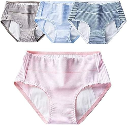 Wiederverwendbare Periodenslips Für Frauen Auslaufsichere Periodenslips Für Frauen Auslaufsichere Höschen Inkontinenzslips Für Den Menstruationszyklus Starker Fluss Nach Der Geburt, L