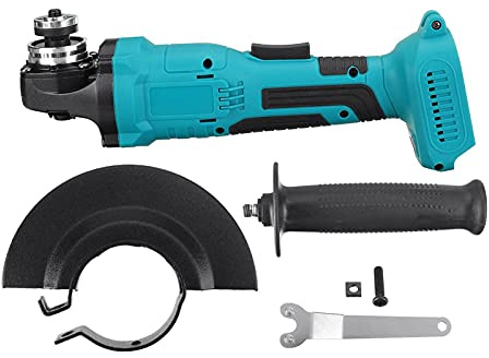 Polisseuse, Meuleuse d'angle rechargeable 1500W 125 / 100mm Grindille d'impact électrique 18V Batterie Tools Polisseuses(100mm Bare metal)