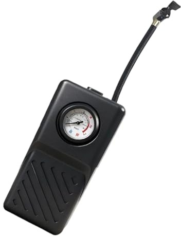 Gonfleur De Pneus De Voiture - Rechargeable Sans Fil Avec Manomètre - Compresseur D'Air Portable Pour Pneus De Voiture - Pour Moto Trottinette Électrique Automobile Vélo Ballons Gonflables