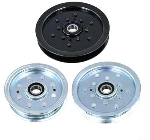 HEBEOT Parti per tosaerba AM135526 AM128118 AM143737 Heavy Duty Steel Puleggia Assemblea per decespugliatori spazzaneve accessori per falciatura misura