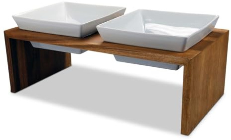 REPLUS Futterstation Meshidai True - Doppelnapf - M
